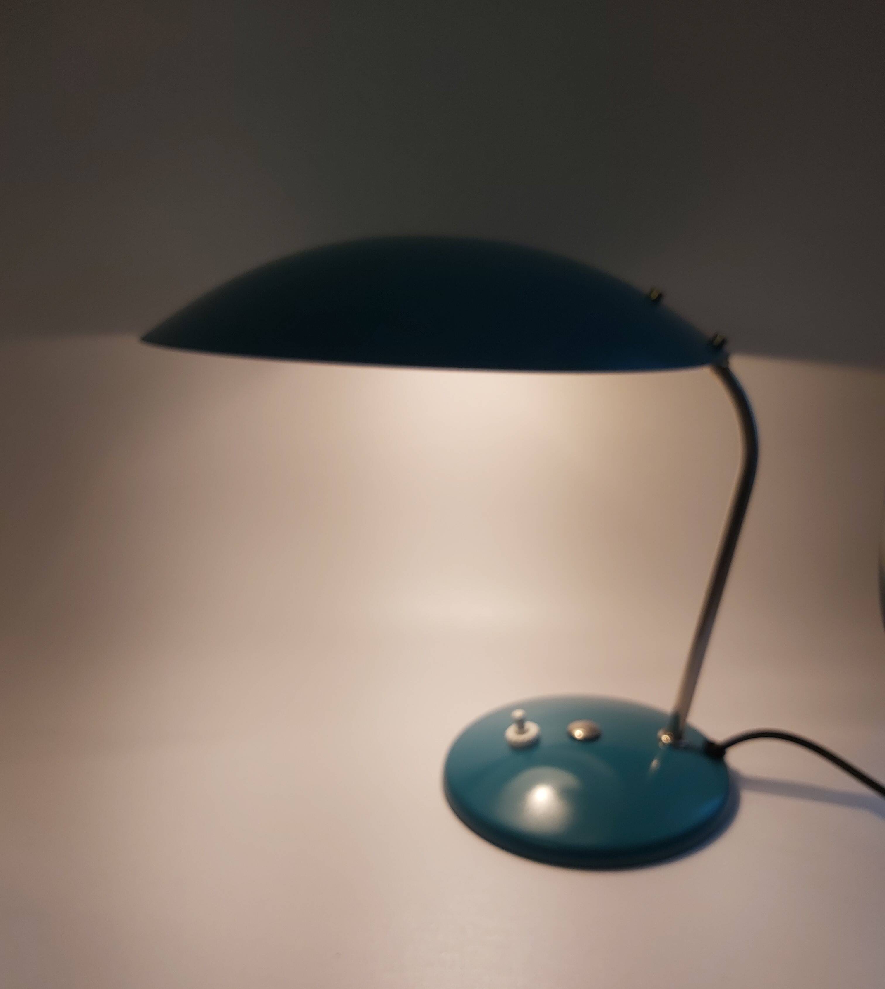 Desk lamp, Meos Warszawa, 1960s.