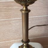 Suspension opaline vintage