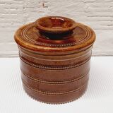 Glazed stoneware water dish
