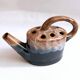 Flower spike vase in the shape of a watering can style Vallauris France