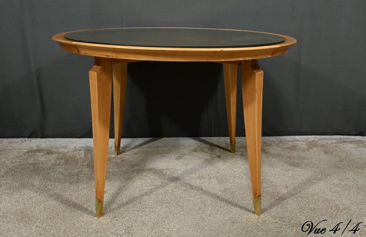 Beech and alder coffee table – 1960