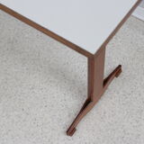 Mid century wood and formica desk 1950s, set of 2