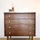 Tapered leg chest of drawers