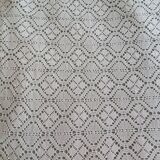 Cover bed cover in vintage crochet color ecru 220cm 230cm