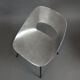 Lot de 4 chaises en aluminium par Pierre Guariche
