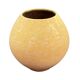Vase en céramique jaune Gramann Keramik, Allemagne, années 1970