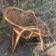 Vintage 1960s bamboo rattan chairs