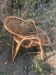 Fauteuils rotin bambou osier vintage années 60