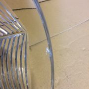 Vase Art déco en cristal de Baccarat