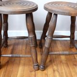 Children's chairs wooden gross 50s
