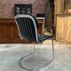 Fauteuil en cuir par Willy RIZZO pour CIDUE