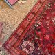 Ancient Persian Shiraz Rug 200x140 Wool Handmade Vintage Boho Chic Iran