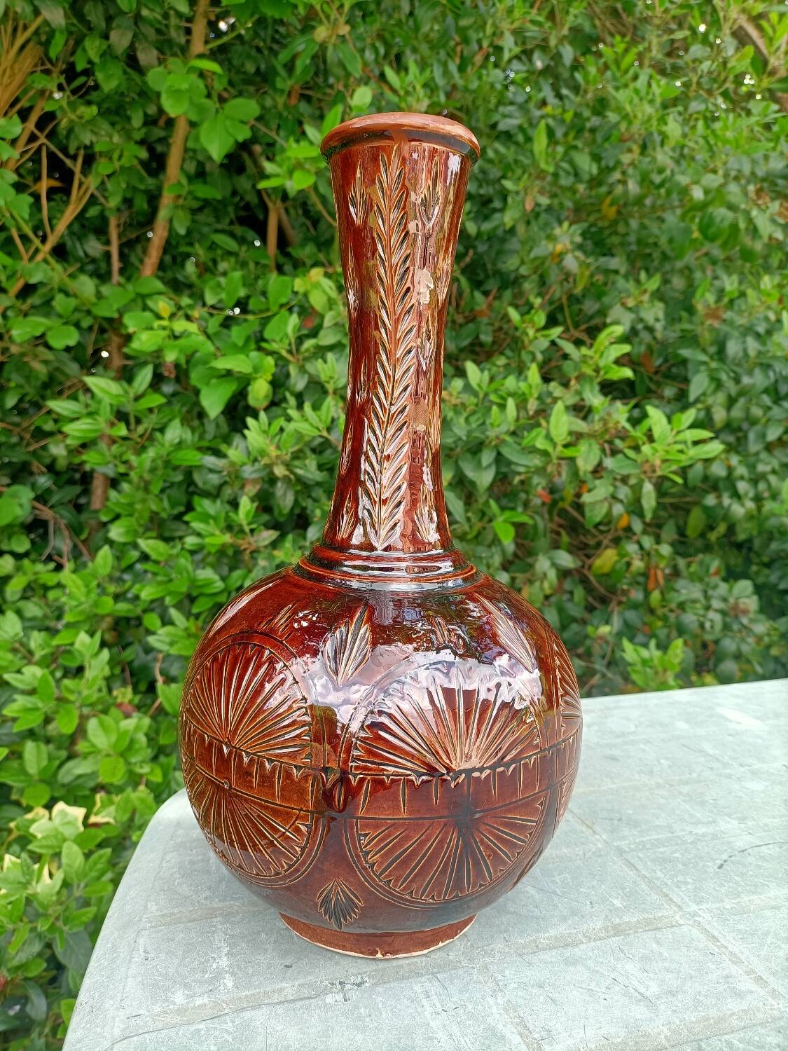 Retro ceramic vase
