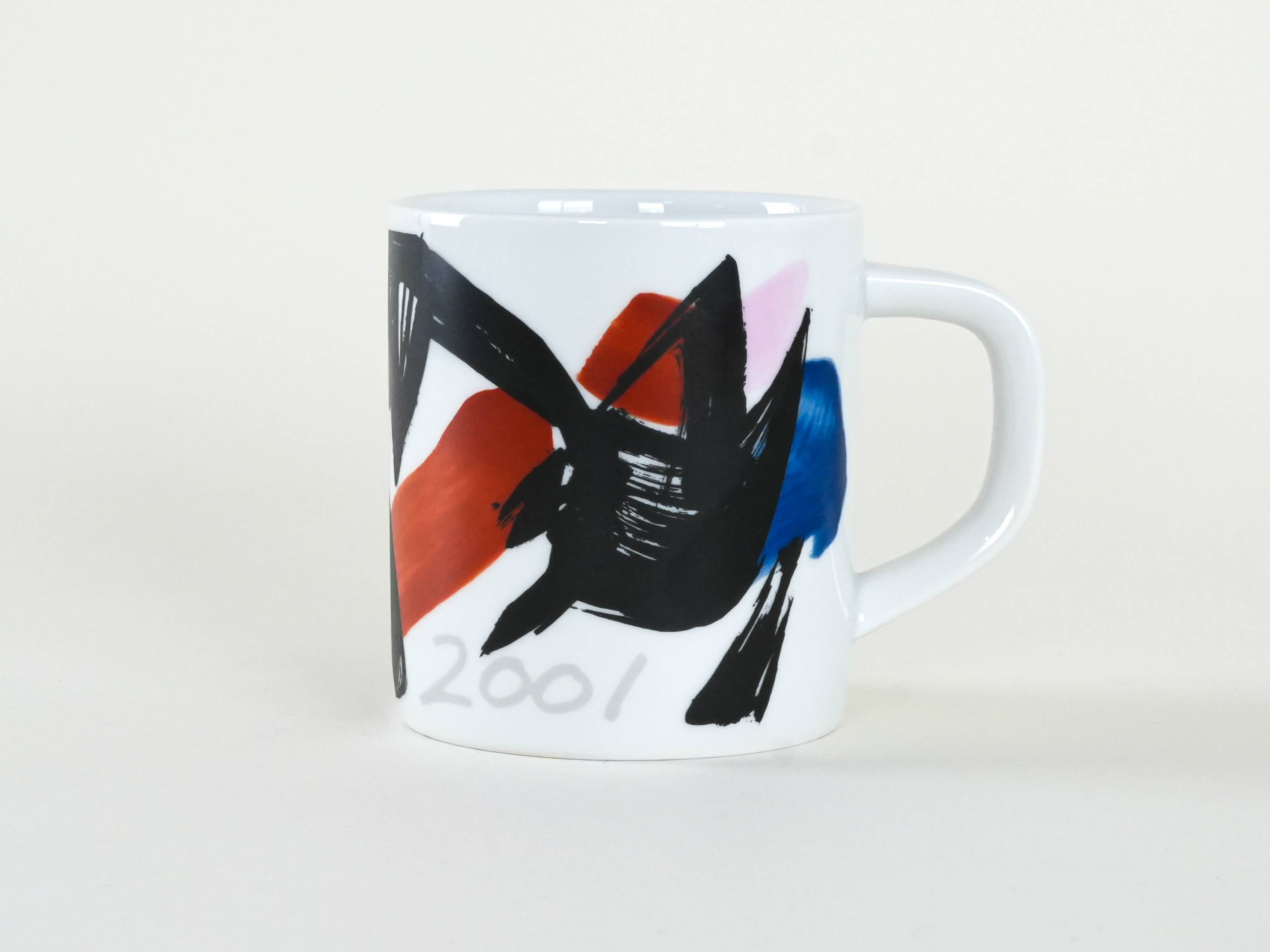 Porcelain mug, Danish design, 2001, manufacturer: Royal Copenhagen