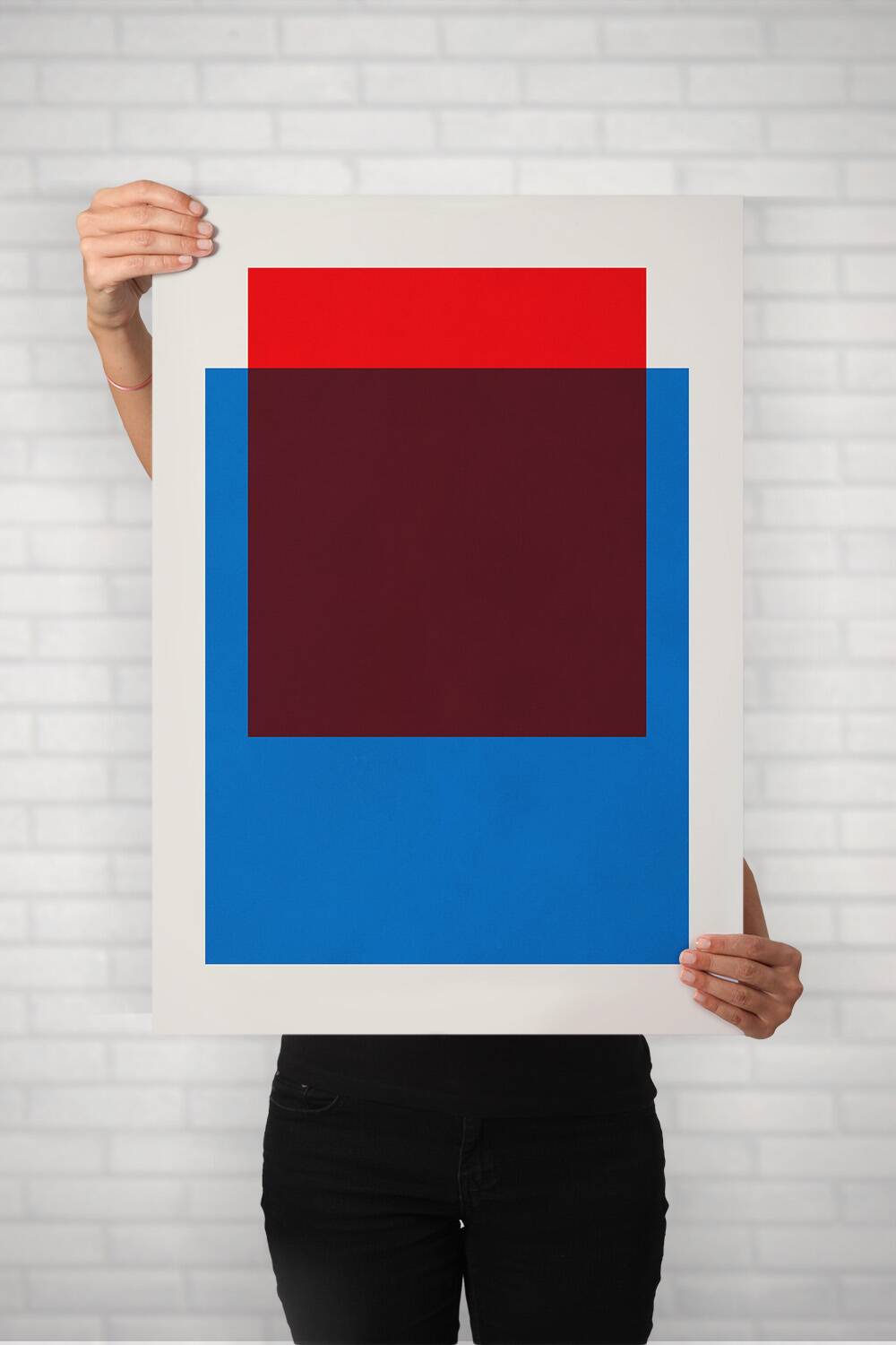 4 geometric art prints. Size (50x70cm)