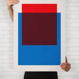4 geometric art prints. Size (50x70cm)
