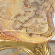 Small Middle Table in Golden Wood, Louis XV style – Late 19th century