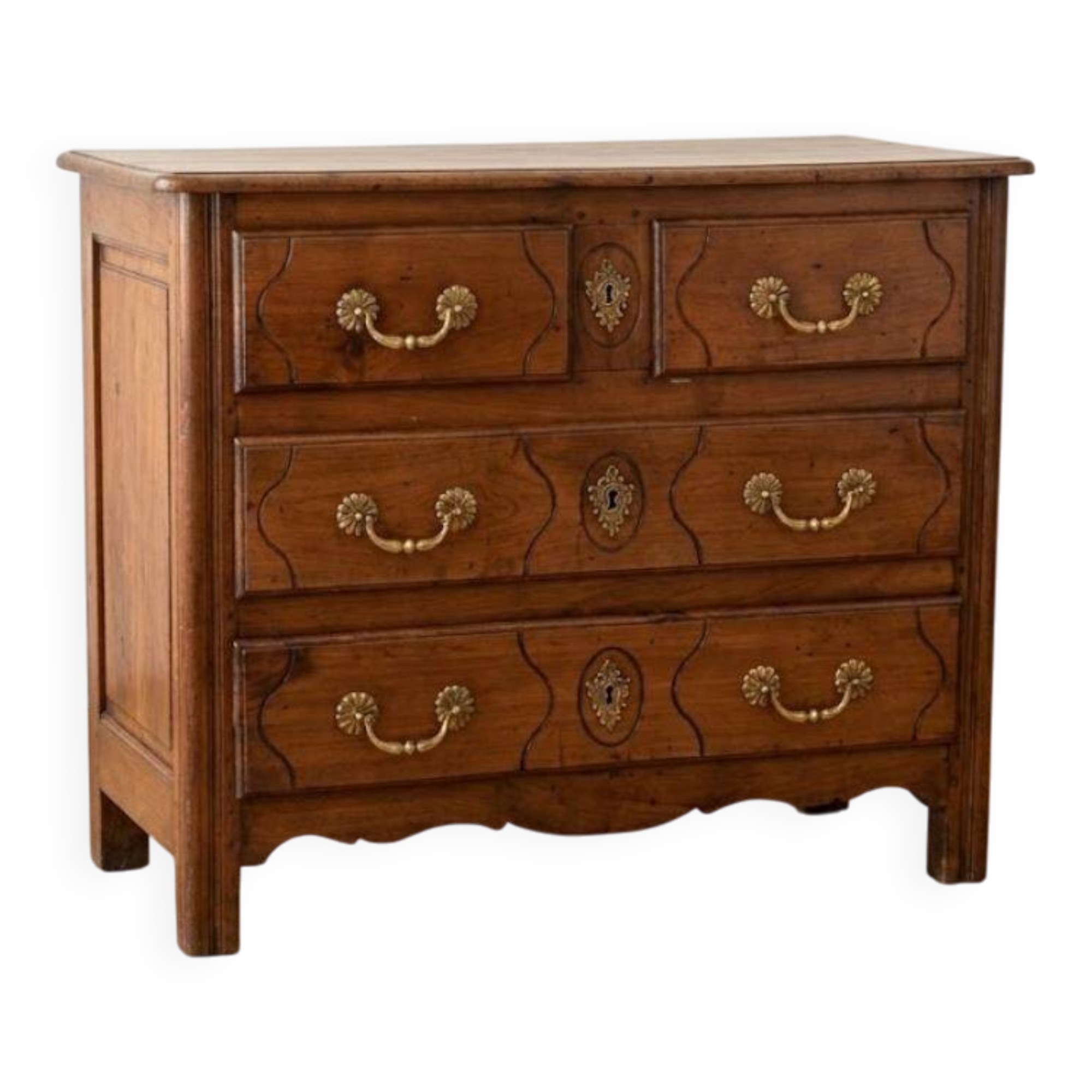 Rustic commode from the eighteenth century.