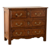 Rustic commode from the eighteenth century.