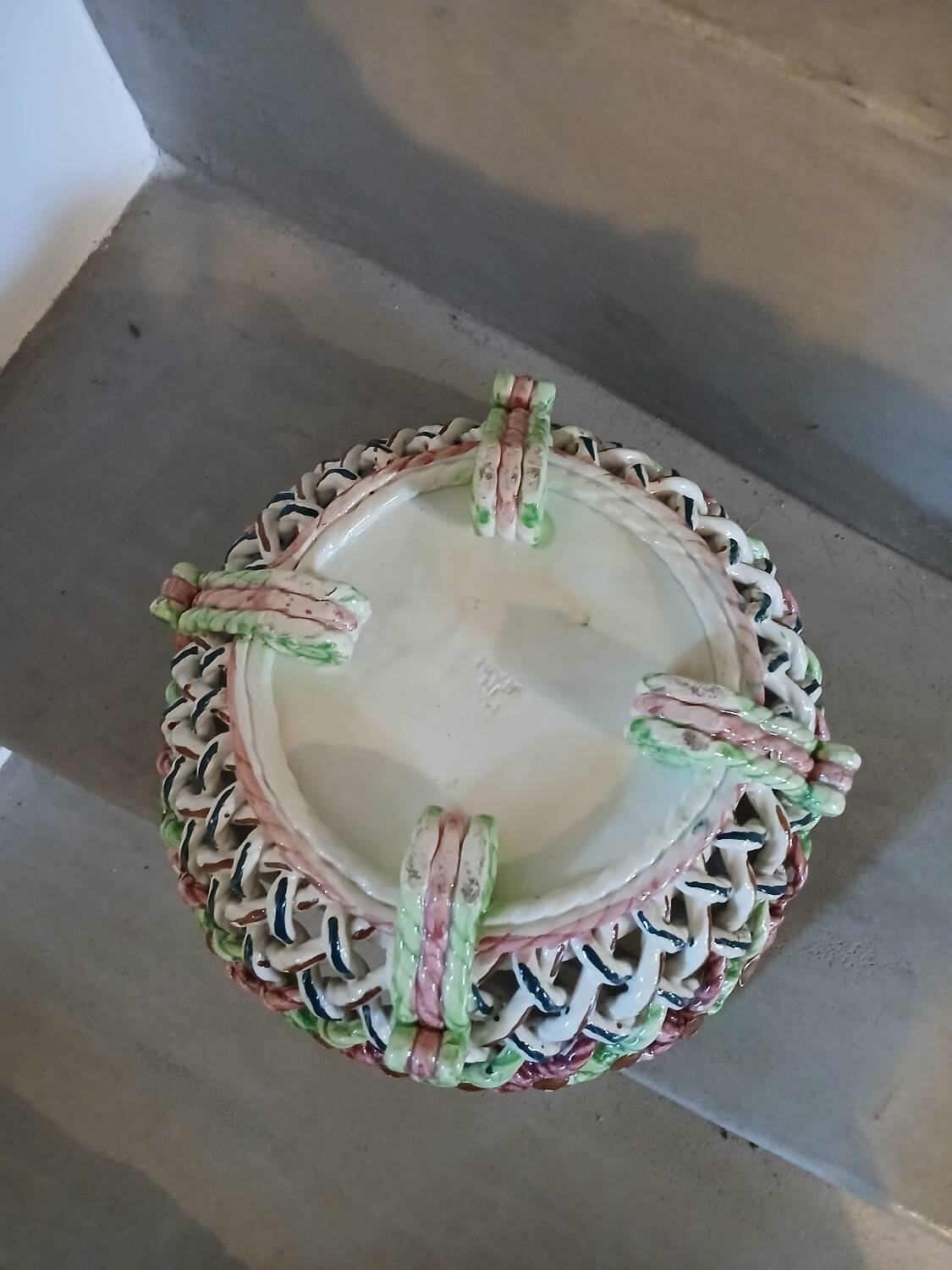 Vintage Spanish ceramic bowl