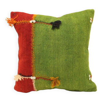 Turkish kilim cushion, 40x40 cm, k-1320