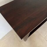 Console side table in solid wood