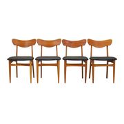 4 chaises danoises, années 1970