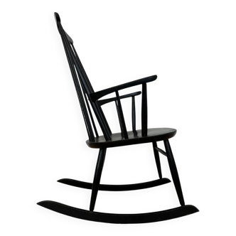 Midcentury rocking chair designed by Ilmari Tapiovaara, Finland, 1960s