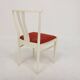 Set of 4 wooden table chairs, Bertil Fridhagen, Bodafors, Sweden, 1960