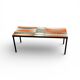 Table basse navettes de roger capron vallauris france années 1960