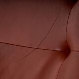 Leather lounge chair by jean gillon for probel (mk10185)