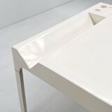 Ozoo fiberglass Space Age desk by Marc Berthier for D.A.N, 1960
