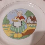 Plate April orchies mill of wolves and Hamage France.