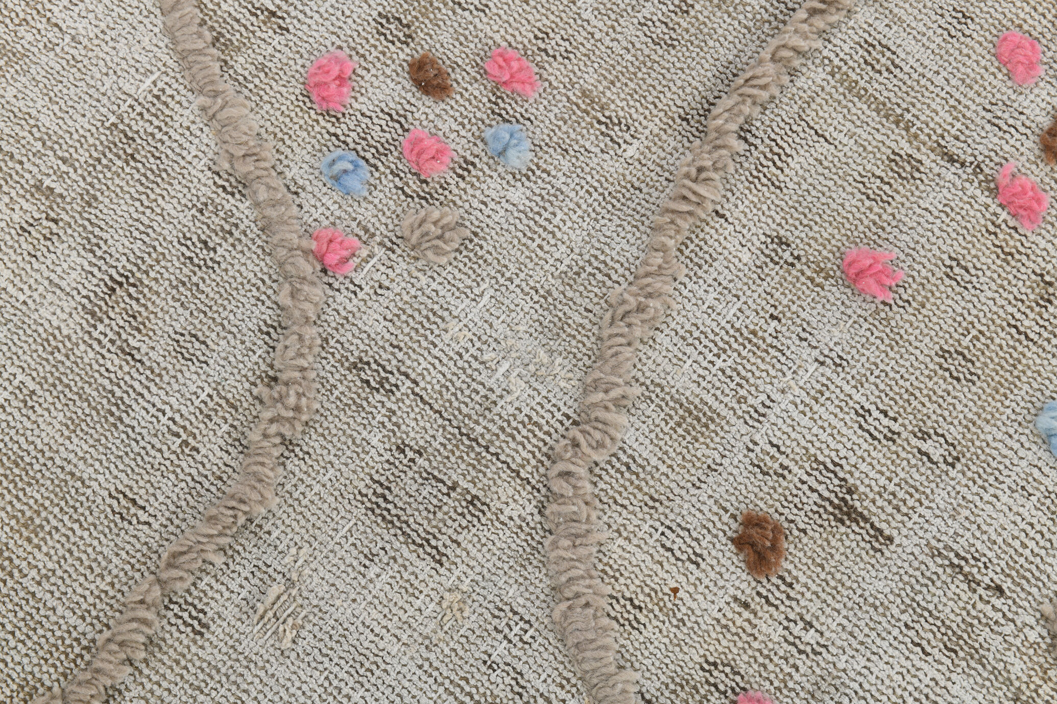 High pille wool turkish rug, 293x209cm