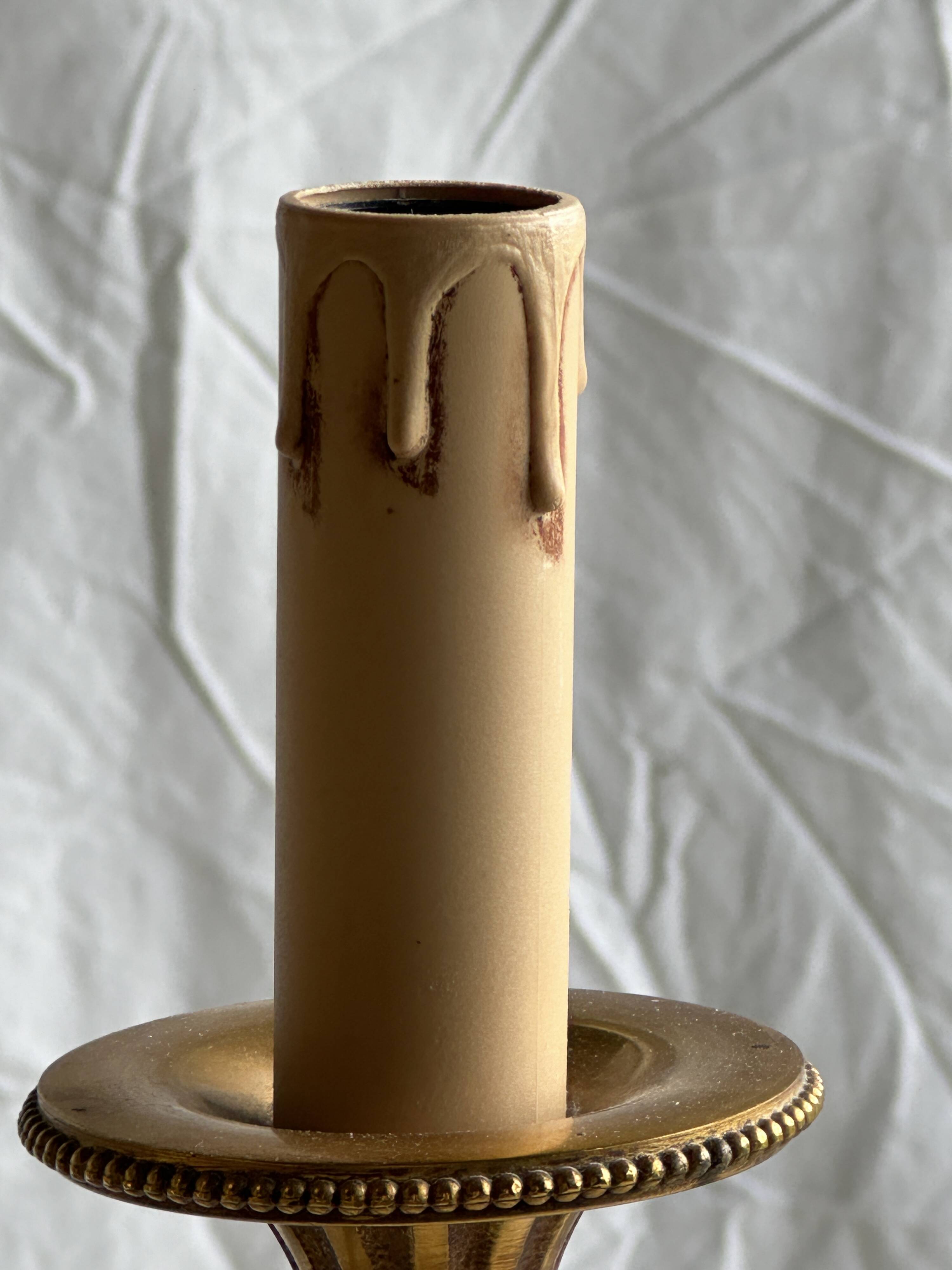 Classic 5-light gold chandelier