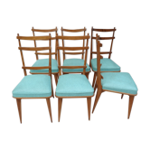 Set of 6 chairs 50s