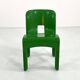 Universal green chair Model 4868 by Joe Colombo for Kartell, 1970
