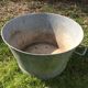 Deco zinc basin garden 66 centimeters