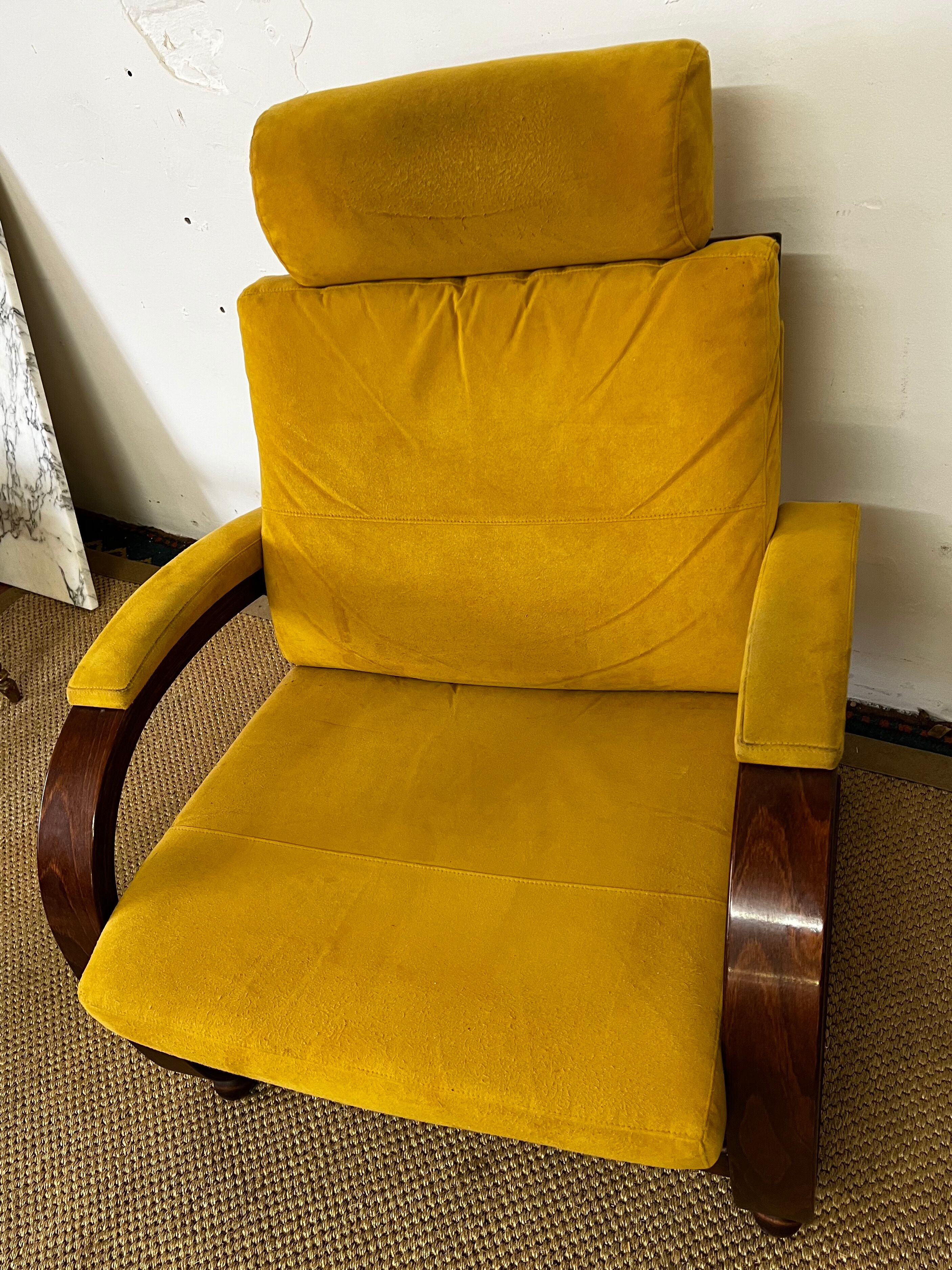 Nelo sweden vintage scandinavian leather armchair