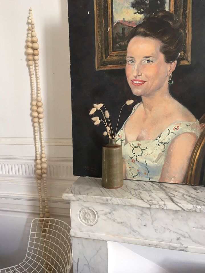 Portrait oil o canvas 20th Cty