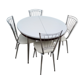 Table et chaises cuisine années 70