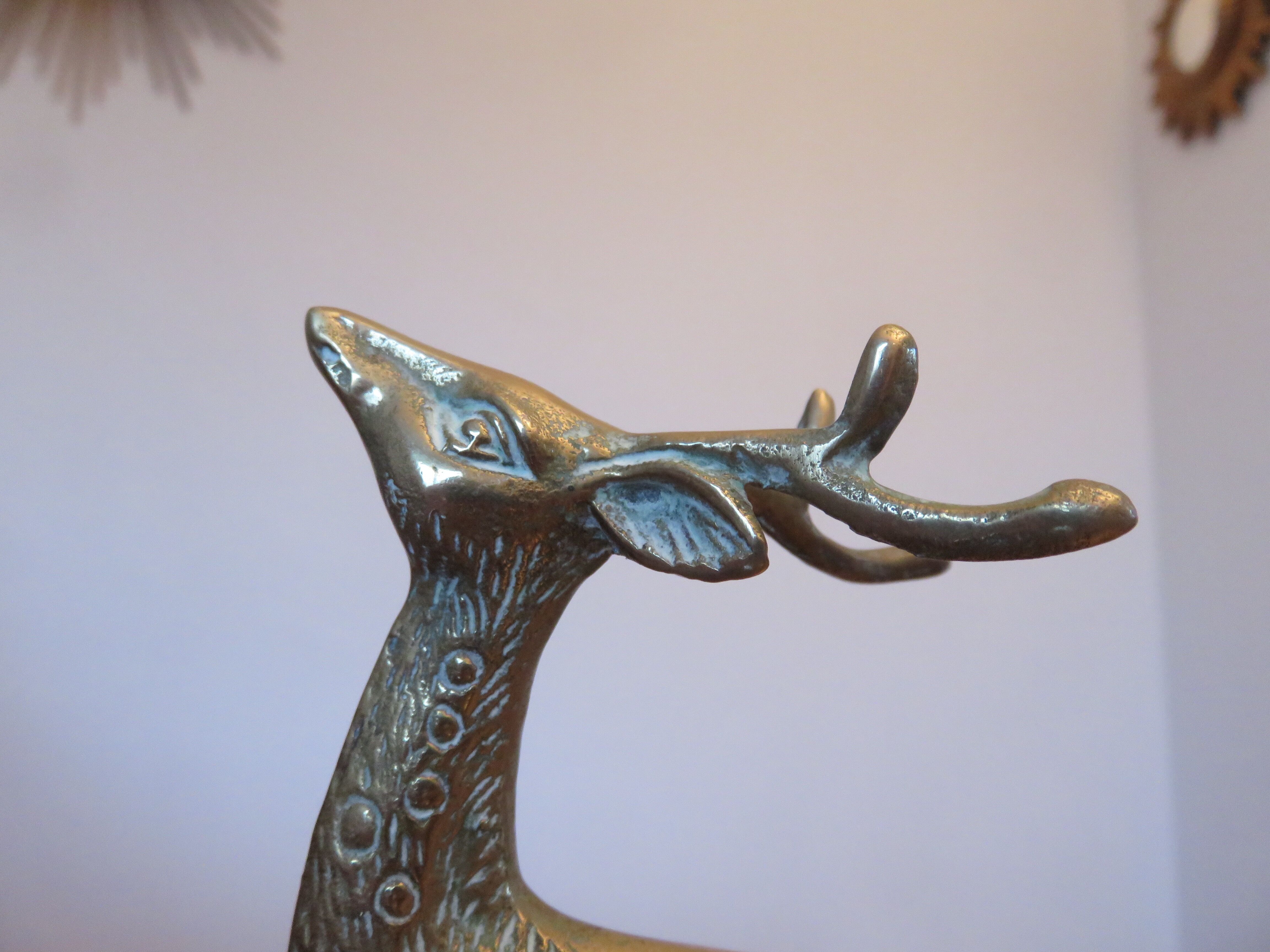 Brass deer, 70s