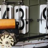 Vintage Clock Solari Udine, 1960