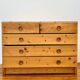 Les Arcs pine chest of drawers
