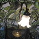Reglable brass table lamp