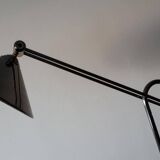 Large vintage adjustable floor lamp 1980