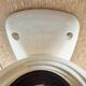 Industrial White Bakelite Wall Light with Milk Glass, 1950s