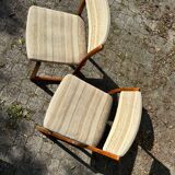Vintage sled chairs