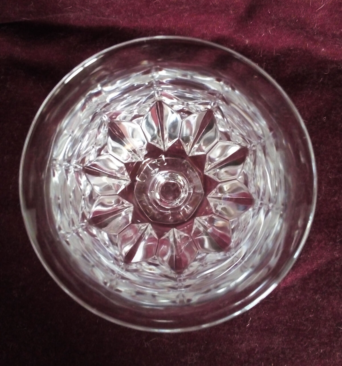 Set de 6 verres à eau cristal d'Arques - Chaumont