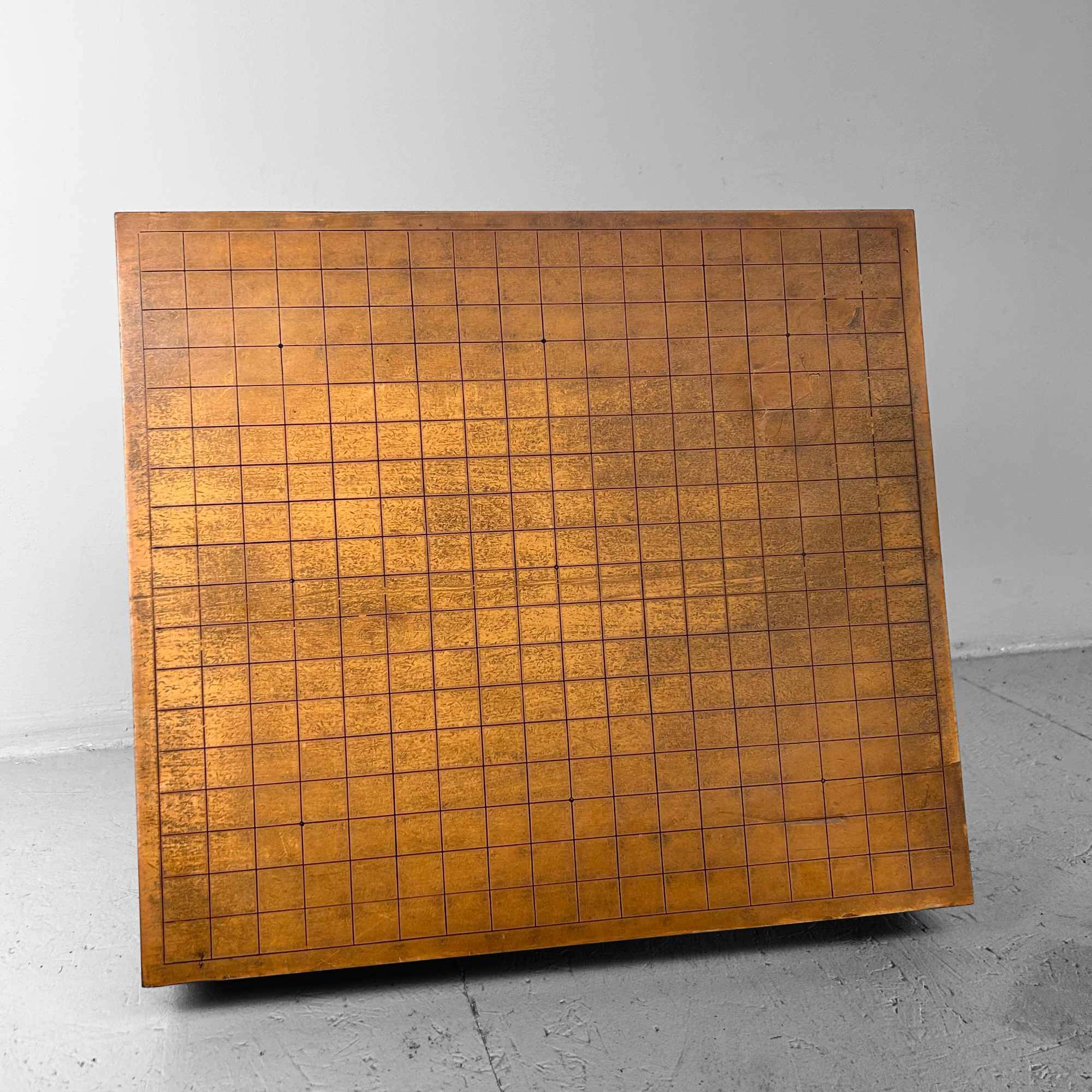 Complete Go Game Board Goban Kaya, 1930s, Japan